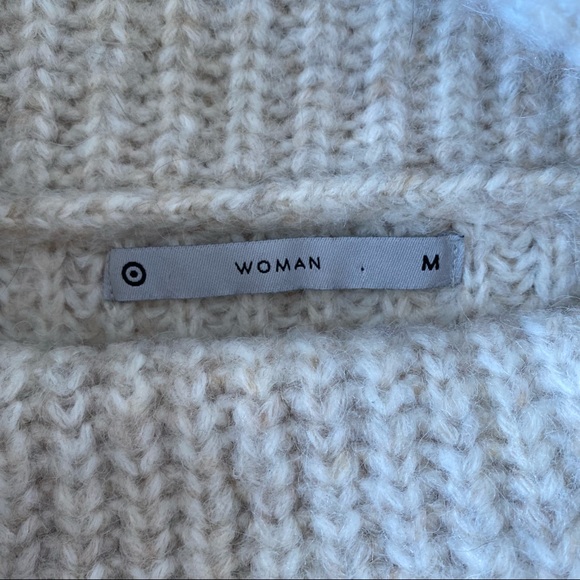 Target / Off White Wool Sweater / Size M - Picture 7 of 7